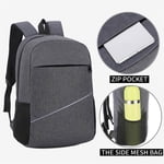 Langgg 14inch Sac d'ordinateur universel PC Accessoire Couleur Solide USB Port Zipper Ordinateur portable Sac à dos Ordinateurs Port Accessoires Rouge