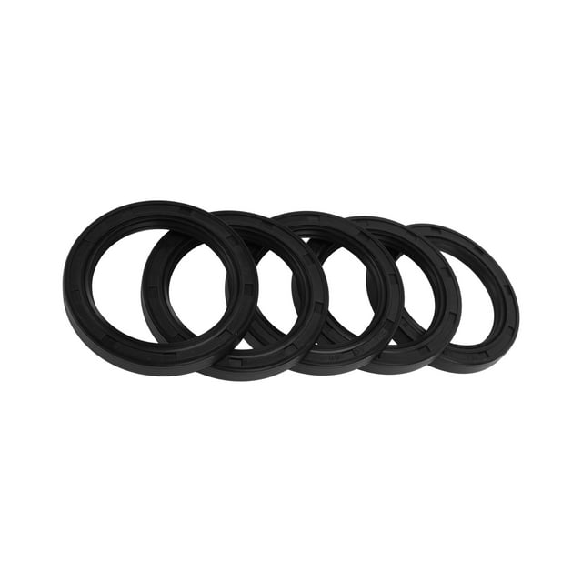 Anillo de Sello de Aceite Universal TG4 Sello de Eje Rotativo 50x68x8mm Alta Presión Caucho NBR Negro 5 Pcs