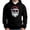 Black, variant on Christmas Hoodie Men Long Sleeve Loose Casual Santa Claus Graphic Hooded Sweatshirt Pullover with Pockets