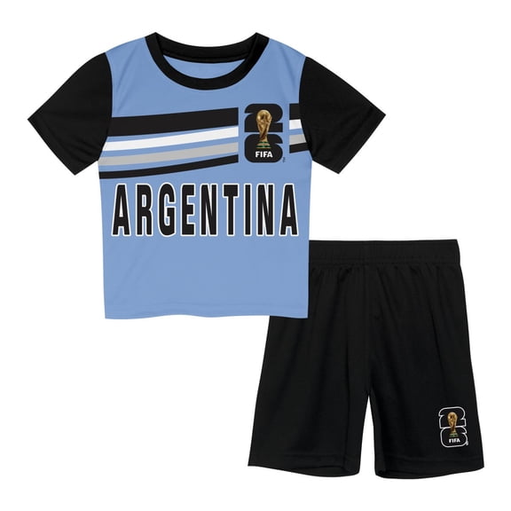 FIFA World Cup 2026 Youth Toddler Argentina FIFA 26 2-piece Soccer Kit Set