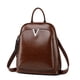 thumbnail image 2 of Mochila de cuero de moda con cera de aceite, mochila de piel de vaca, mochila escolar retro para mujer, 2 of 6