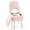 Pink - Large, variant on ATHOPE Vanity Chair with Storage and Folding Back, Small Vanity Stool with Anti-Slip Legs, Square Faux Fur Soft Ottoman, Makeup Chair for Bedroom, White, 13.4"W x 15"D x 30"H