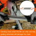 thumbnail image 3 of 2-in-1 Chainsaw Chain Sharpener for STIHL .404" - 7/32" (5.5mm) Ergonomic File and Depth Gauge Tool, Easy Sharpening & Grinder Solution, White&Orange, 3 of 10