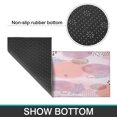 thumbnail image 7 of Kitchen Rugs and Mats Non Skid Washable Spring Floral Dalia Summer Kitchen Mat and Rug Set,Floor Cushion Absorbent Rug,Rubber Backed Area Rugs for Kitchen Laundry, 7 of 7