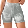 thumbnail image 2 of Jean Shorts for Women High Waisted Stretchy Slim Fit Sexy Pull On Jorts Casual Denim Shorts, 2 of 8