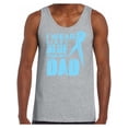 thumbnail image 1 of Awkward Styles Men's I Wear Light Blue for My Dad Graphic Tank Tops Prostate Cancer Awareness Ribbon, 1 of 4