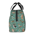 thumbnail image 2 of Lsque Veterinary Clinics Pattern Lunch Bag Women/Men Insulated Lunch Box,Small Leakproof Cooler Food Lunch Containers Reusable High Capacity Lunch Tote Bags, 2 of 6