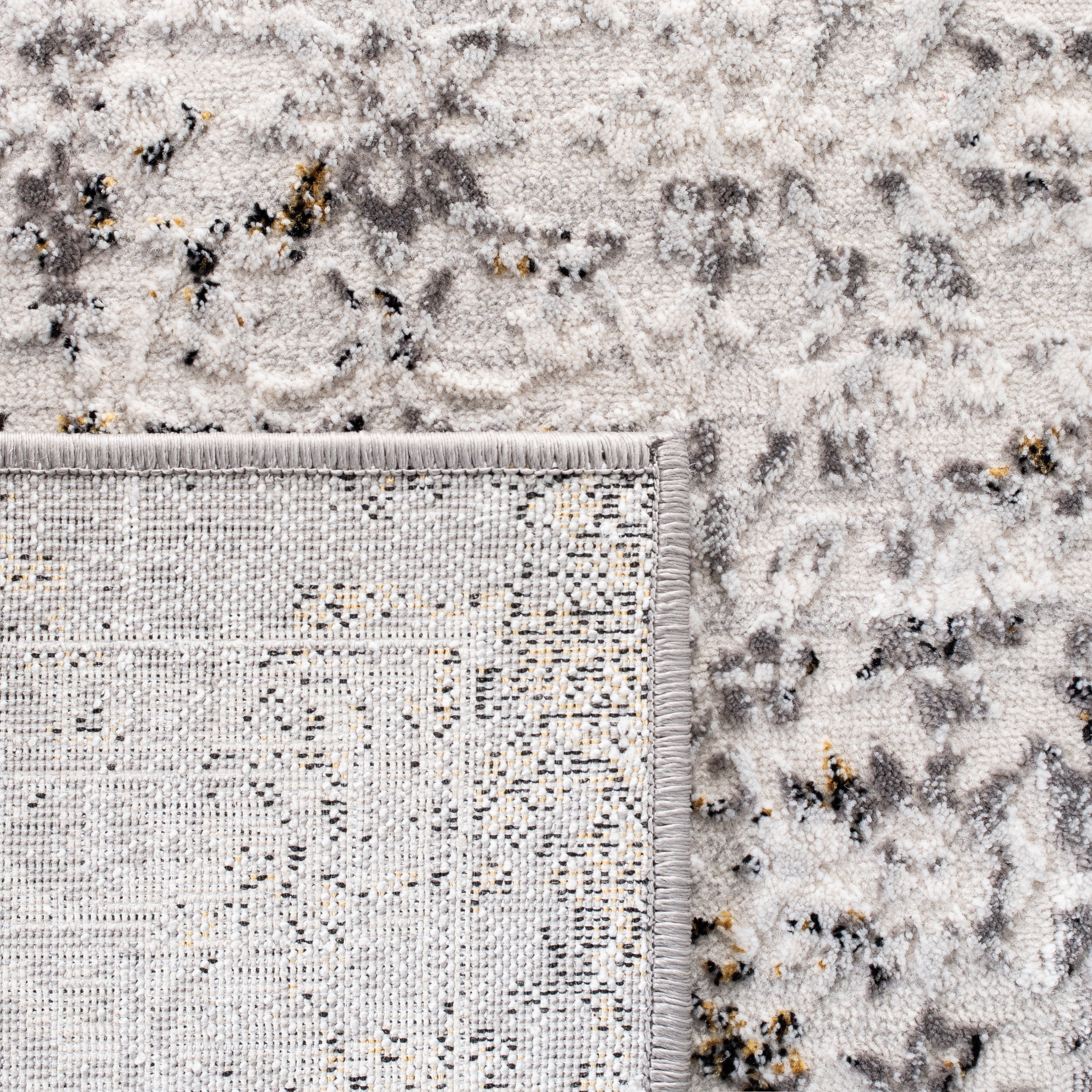 SAFAVIEH Amelia Velda Oriental Area Rug, Gray/Ivory, 4'5" x 6'5"