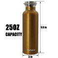 thumbnail image 2 of Bonison Hoople Shaker Bottle 24 oz Aqua BPA Free Protein Powder Cup, 2 of 6