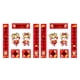 thumbnail image 2 of Mini pegatinas de Año Nuevo Chino Fu para decorar puertas Chunlian para guardar objetos Tigres Feliz Año Nuevo, 2 of 9