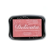 Delicata Pigment Ink 3.75 in. x 2.625 in., full-size pad, pink shimmer (pack of 2)