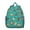 Blue-green-6, variant on Funny Pet Lover Backpack for Travel and Work, Cute Puppy Design School Bag with Bone and Paw Prints, Compact Size