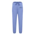 thumbnail image 5 of Tao Tao Valentines Day Jogger Sets Tracksuit For Men 2 Piece Set Trendy Heart Printed Two Piece Hooded Sweatshirt And Elastic Waist Sweatpants Sets With Pockets Light Blue M, 5 of 5