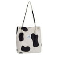 thumbnail image 2 of FFENYAN New Cartoon Cow Casual Print Canvas Crossbody Bag For Style Handbags, 2 of 4