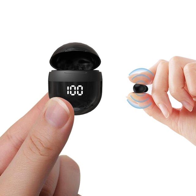 Auriculares Yihou, pequeños e invisibles, para dormir, inalámbricos, Bluetooth, cómodos, pequeños, p