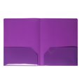thumbnail image 1 of Pen+Gear Light Weight Poly Twin Pocket Portfolio, 1 of 1