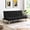 Black, variant on 2 - seat sofa bed - Multifunctional conversion - Bedroom relaxation corner - Space - saving design