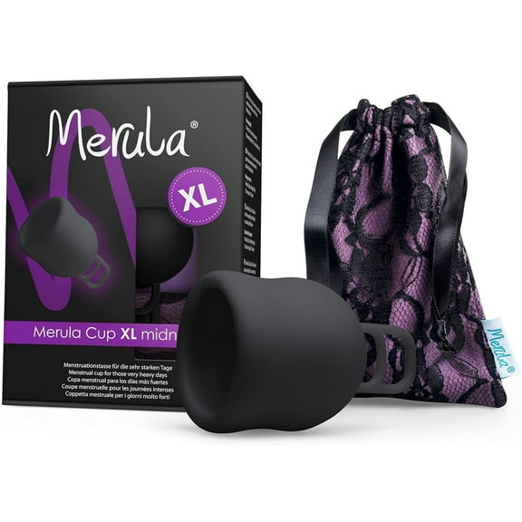 Cup XL midnight (black) - The Menstrual Cup for those very heavy days