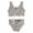 Blue, variant on LILIYA Girls Bathing Suit Sun Swimwear For Girls Cute Long Sleeve Rash Guard And Swim Shorts UPF 50 Two Piece Bathing