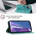 thumbnail image 3 of Compatible with Samsung Galaxy Note 20 Classic Embossed PU Leather Case with Card Holder Shockproof Cover, 3 of 5