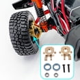thumbnail image 2 of 2 Pcs Gobelet de Direction en Laiton avec Accessoire de Roulement pour Voiture Télécommandée Traxxas 1/18, 2 of 5