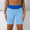 thumbnail image 4 of Sevevn Women's High Waist Yoga Short Abdomen Control Training Running Yoga Pants yoga shorts for women, 4 of 8