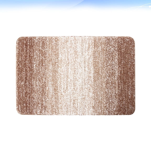 CTIRCHIU Multi-Color Non- Bathroom Floor Mat with Anti-Skid Backing, Soft Comfortable Foot Carpet Rug