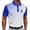 #1 Blue, variant on KIHOUT Men's Polka Dot Print Golf Polo Shirt, Quick-Dry Mesh Short Sleeve Top with Color Block Raglan Sleeves & Golfer Graphic