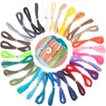 thumbnail image 1 of ZheElen 30 Pcs Cordon Polyester Multifonctionnel Large Application pour Bijoux Faits Main pour Bracelet, 1 of 6
