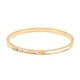 thumbnail image 2 of Pulsera clásica pulsera de diamantes de imitación de acero de larga duración hecha a mano oro que se puede abrir finamente pulida para adultos para regalos de cumpleaños ANGGREK Otros, 2 of 8