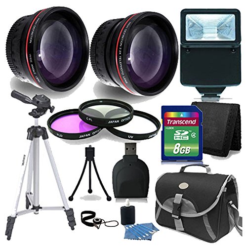 52mm Basic Starter Lens Accessory Kit for Nikon D3200 D3300 D5200 D5300