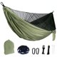 thumbnail image 4 of Mosquitera portátil de nailon para acampar, hamaca con toldo impermeable para moscas de lluvia, lona para cama colgante al aire libre para dormir, 4 of 4