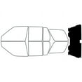 thumbnail image 2 of Rvinyl Window Tint Kit Compatible with Nissan Pathfinder 1996-2004 - Rear Windshield Precut Kit - 5%, 2 of 8