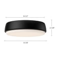 thumbnail image 5 of FM503509MB-Alora Lighting-Laval - 17W LED Flush Mount-2.38 Inches Tall and 9.13 Inches Wide-Matte Black Finish, 5 of 7