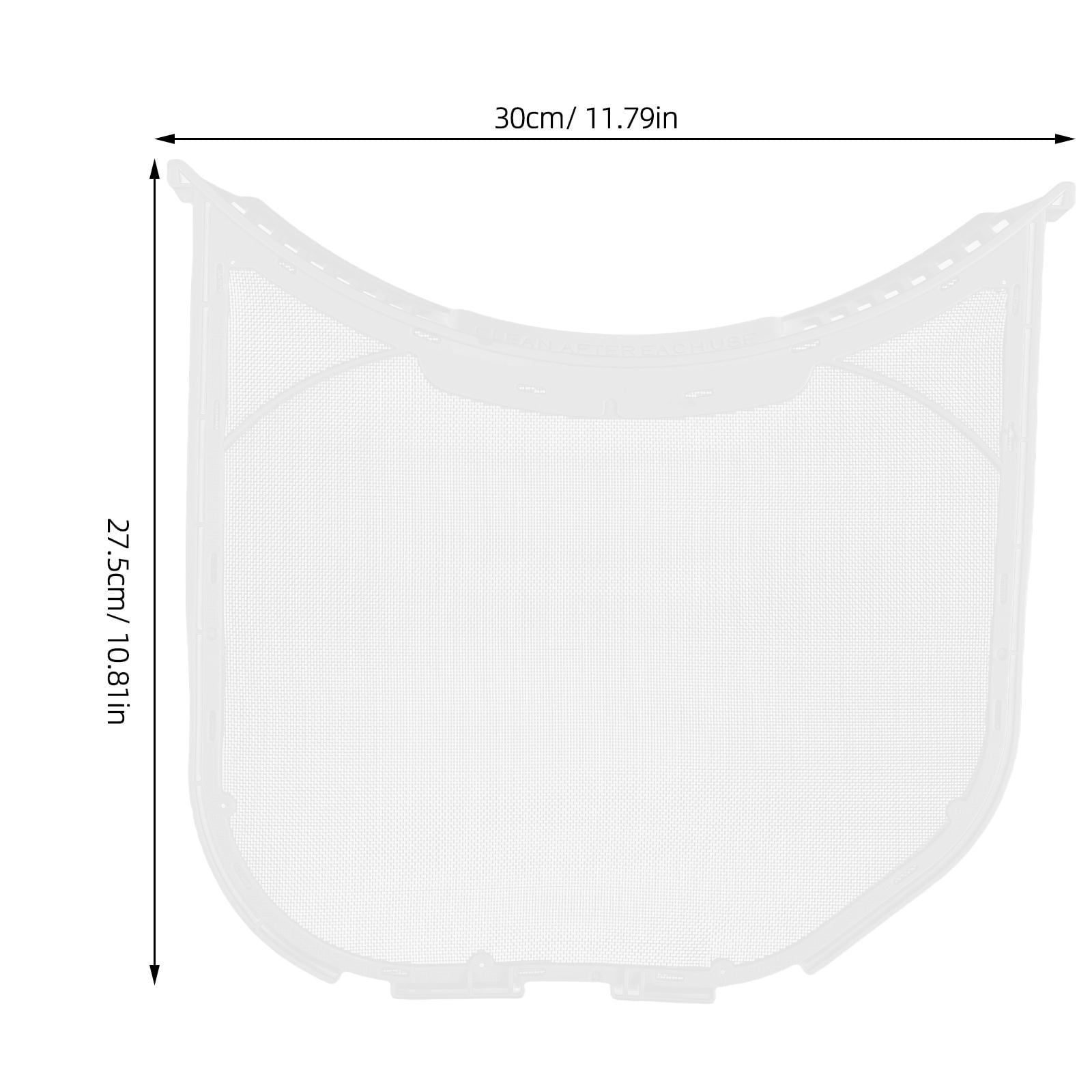 DEEPCRAFF Plastic Dryer Exhaust Filter Replacement Lint Screen Mesh for Home Laundry Dryer Maintenance