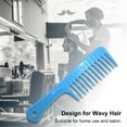 thumbnail image 4 of Hair Brush Wide Tooth Comb ABS Plastic Heat-resistant Large Wide Tooth Comb For Hair Styling Tool, 4 of 7