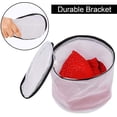 thumbnail image 5 of SHAR 3 Pieces Bra Laundry Bag, Washing Net with Zipper Laundry Net Bags for Washing Machine，16*17cm, 5 of 5