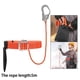 thumbnail image 1 of Cinturón de seguridad para exteriores Cinturón de trabajo de detención de caídas Personal con bolsa de herramientas, con arnés de cuerda de cordón - 5M Baoblaze cordón de seguridad, 1 of 8