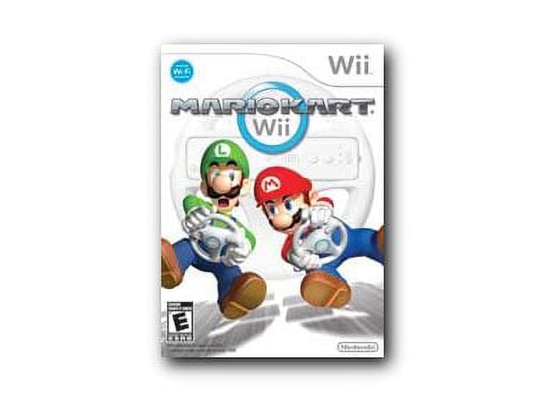 Nintendo Mario Kart Wii Game with Speed-Boosting Flips and