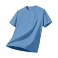 thumbnail image 2 of Mens Big & Tall Summer T-Shirts Plus Size M-4X Short Sleeve Tees Shirts for Men Casual Slim Crew Neck Basic Workout Tshirts Tops, 2 of 6