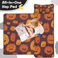 thumbnail image 4 of Halloween Jack Lanterns Variety Pattern Toddler Nap Mats for Kids Preschool,50"x20" Sleeping Mat Bag or Kids,Toddler Sleeping Bag,Toddler Nap Mat or Daycare, 4 of 6