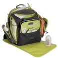 thumbnail image 4 of Baby Boom Adjustable Shoulder Strap Inside Pockets Backpack Diaper Bags, Black, 4 of 4