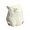 White 1pc, variant on Farfi Wooden Bear Figurine Miniature Bear Statue Rustic Animal Tabletop Ornament for Bedroom Nursery Playroom Decor (Black 1pc)