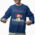 thumbnail image 2 of Christmas Sweatshirt, Funny Let It Dink Pickleball Snowman Christmas Sweatshirt, Ugly Holiday Sweatshirt, Festive Xmas Gift for Dinking Players & Fans, 2 of 5