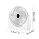 thumbnail image 3 of Adjustable Angle USB Desk Fan 3 Speed Adjustable Wind Speed Powerful Airflow Lasting Battery Ideal Choice For Outdoor Office Home Student Dormitories, 3 of 6