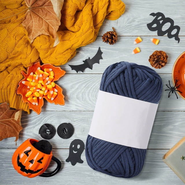 Hilo Colorido para Tejer a Mano | 50 G de Lana Acrílica Suave para Crochet | para Ropa de Bebé, Gorros y Bufandas | Materiales para Principiantes y Manualidades | 1 Madeja