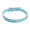 Blue, variant on GASTROPOD Charming Dog Collar for Small Dogs, Personalized Style Dog Chain Collar, Light Blue