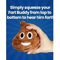 thumbnail image 4 of Golikin 2026 New Funny Plush Poop Toy with 7 Fart Sounds- Easter Basket Stuffers for & Teens -Great As A Dog Toy with Long Lasting Build - Hilarious for Spring Prank Toy & Easter Gag Gifts, 4 of 6