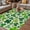 Green Beige, variant on Saint Patrick's Day Outdoor Rug for Patio/Deck/Porch, Non-Slip Large Area Rug 4 x 6 Ft, Spring Farmhouse Botanical Clovers Indoor Outdoor Rugs Washable Area Rugs, Reversible Camping Rug Carpet Runner