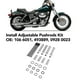 thumbnail image 3 of Kit de varillas de empuje ajustables larga duración 106 6051 Construcción robusta para motocicletas MODELOS TWIN CAM ANGGREK Otros, 3 of 8